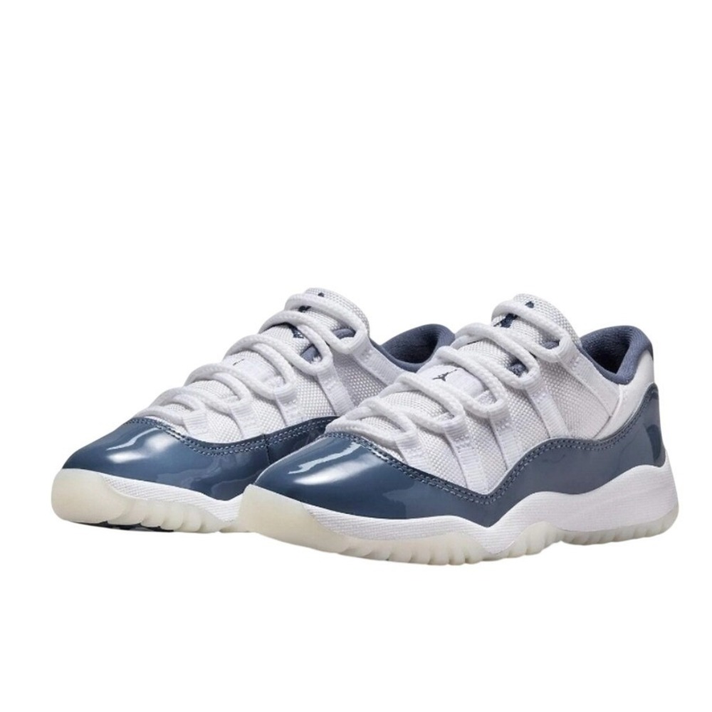 Jordan Air Jordan 11 Retro Low Kids 3Y White Diffused‎ Blue FV5116-104 Patent